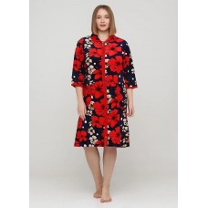 Халат Romeo Life XL,2XL,3XL,4XL,5XL  велюр 1125
